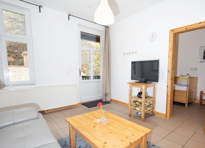 Ferienwohnung Forsthaus am Brocken, 40 qm, 1 Schlafzimmer 2 Einzelbetten  F4