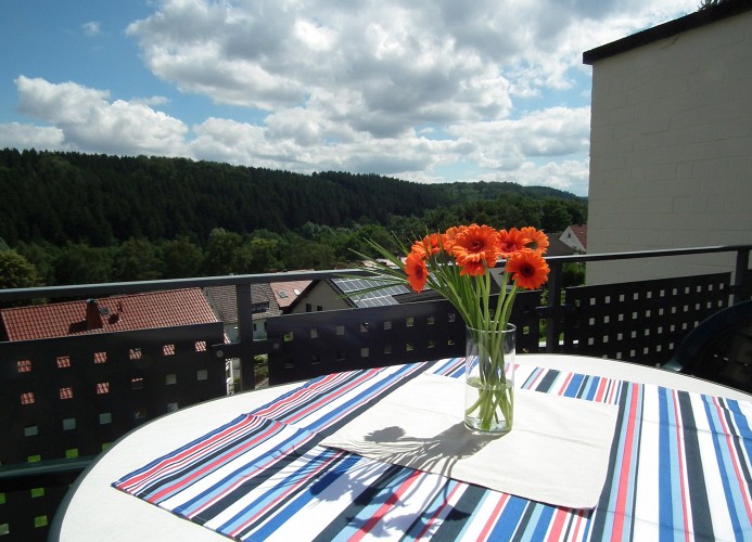 Ferienhaus Waldblick, 65 qm, 2 Schlafzimmer