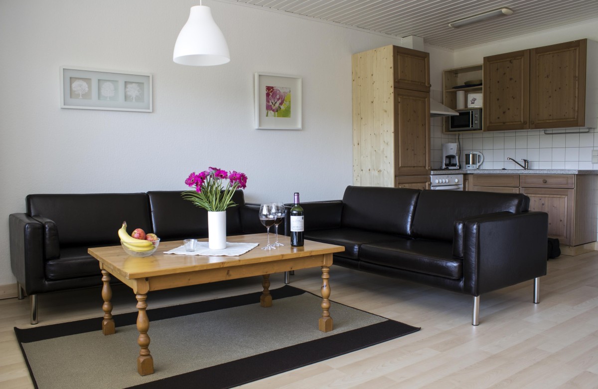 Ferienhaus Waldblick, 55 qm, 1 Schlafzimmer